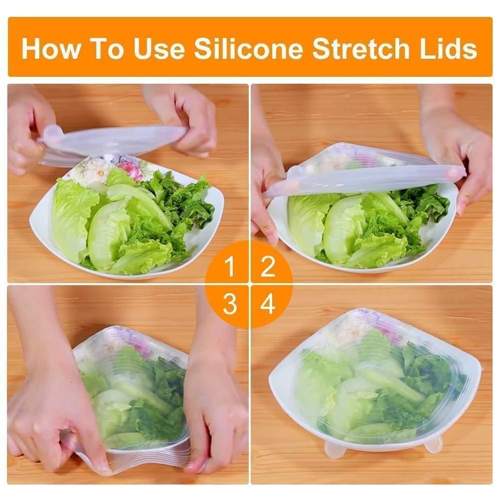 Reusable Silicone Stretch Lids – The Ultimate Food Saver!