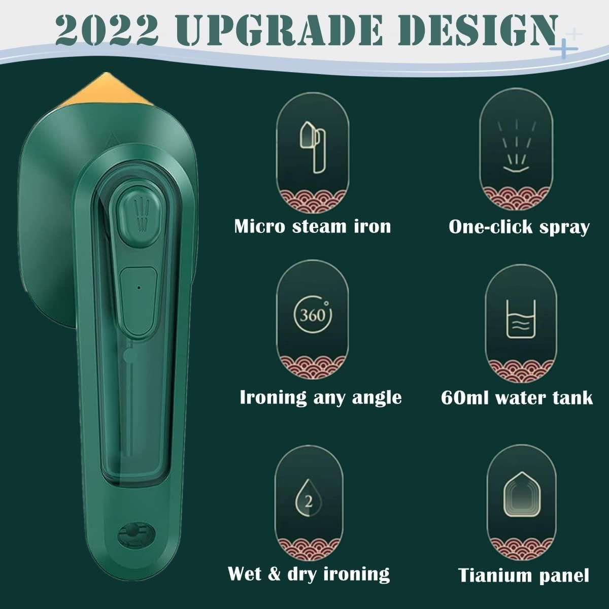 Mini Portable Travel Steamer & Iron – Compact, Efficient & Multi-Purpose!