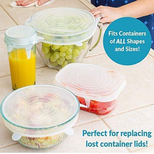 Reusable Silicone Stretch Lids – The Ultimate Food Saver!