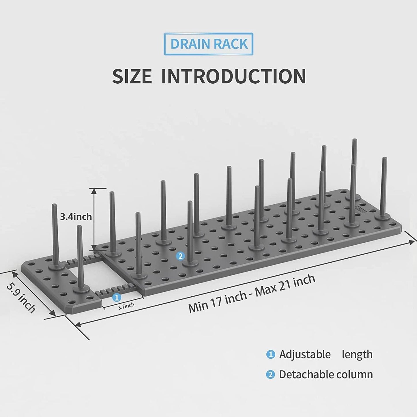 Expandable Pegboard Drawer Organizer – Smart, Stylish & Space-Saving!