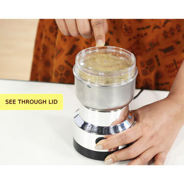 Portable Electric Grinder – Fresh Spices, Anywhere, Anytime!