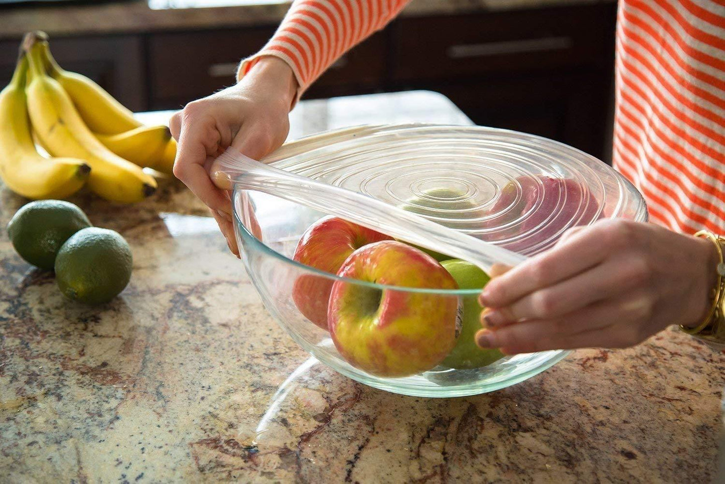 Reusable Silicone Stretch Lids – The Ultimate Food Saver!