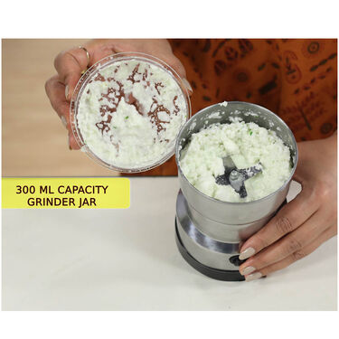 Portable Electric Grinder – Fresh Spices, Anywhere, Anytime!