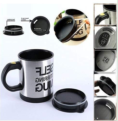 Self-Stirring Coffee Mug – Effortless Mixing, Ultimate Convenience!