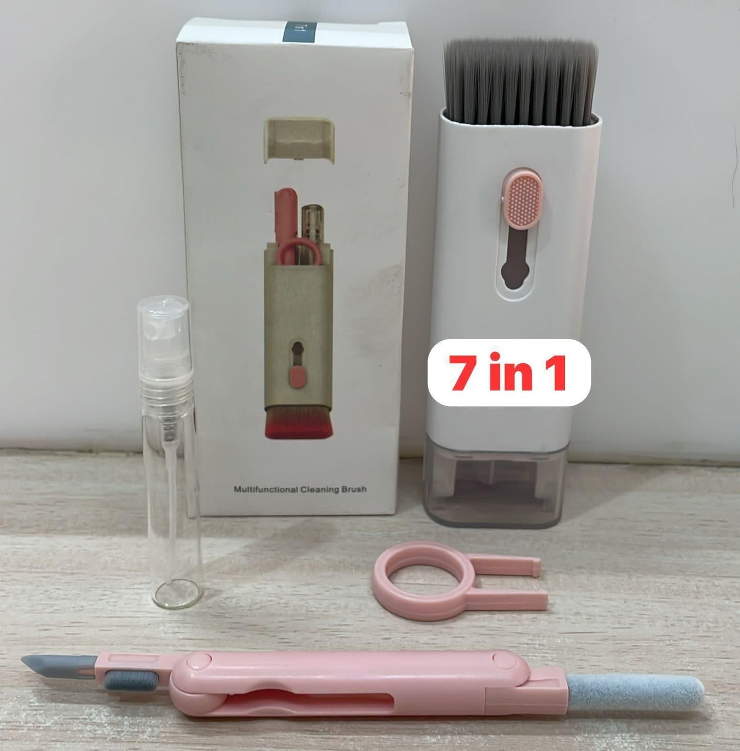 7-in-1 Electronic Cleaner Kit with Brush – Keep Your Gadgets Spotless!