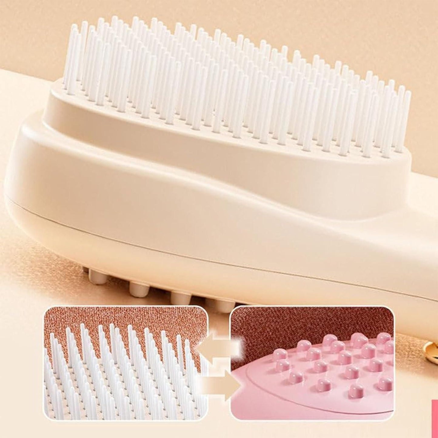Scalp Massage Comb with Retractable Bristles – Relax & Revitalize Your Hair!
