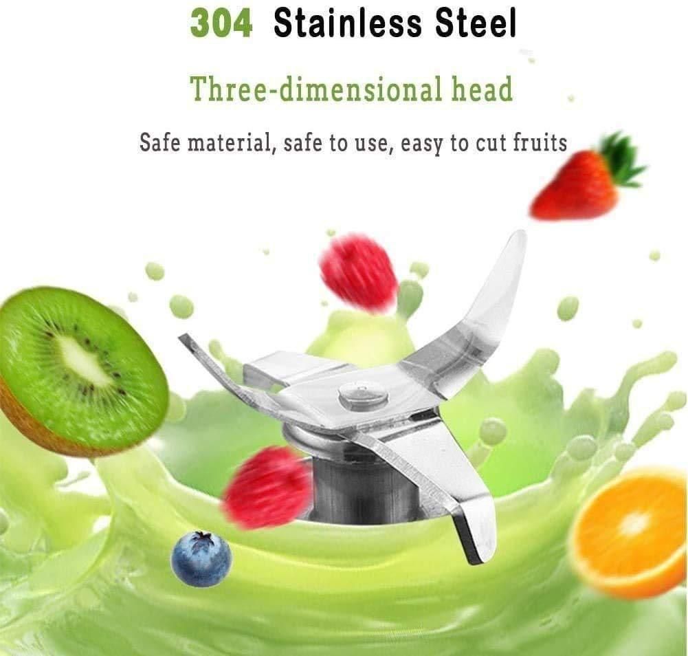 Portable Electric 6-Blade USB Juicer – Fresh Blends, Anytime, Anywhere!