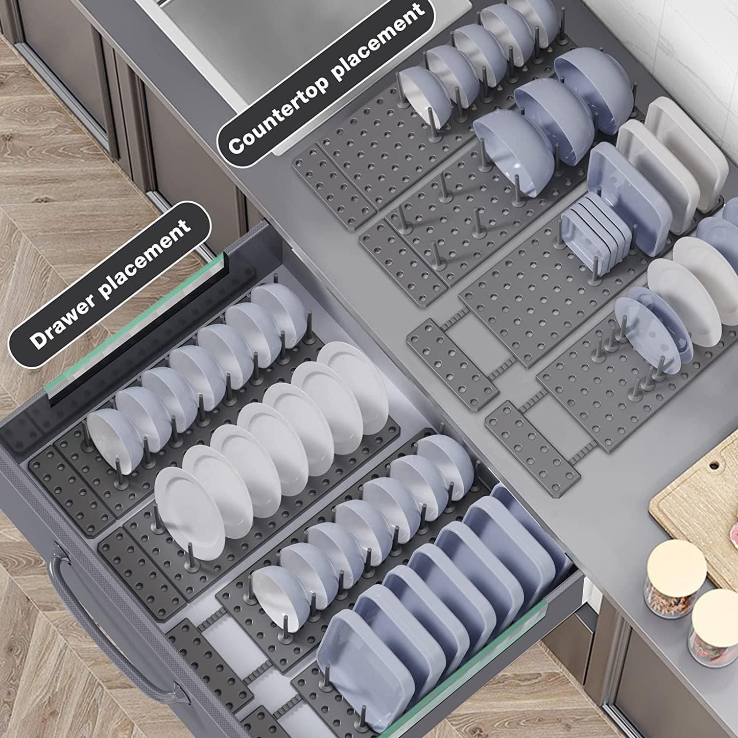 Expandable Pegboard Drawer Organizer – Smart, Stylish & Space-Saving!