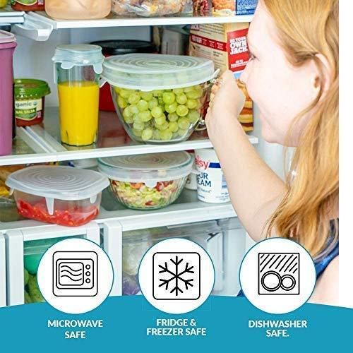 Reusable Silicone Stretch Lids – The Ultimate Food Saver!