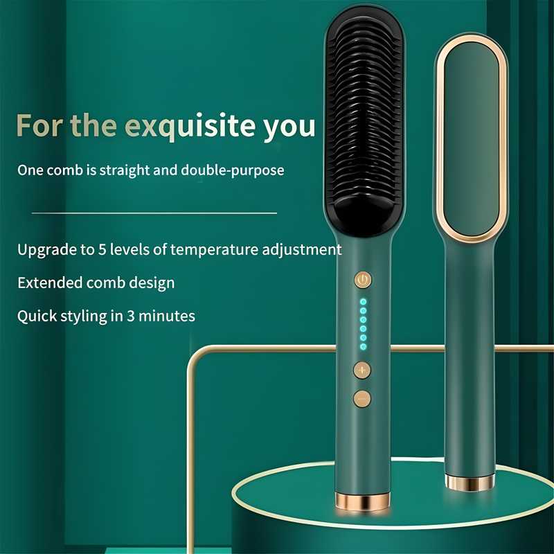 Professional 2-in-1 Hair Straightener & Curler – Effortless Styling, Anytime!
