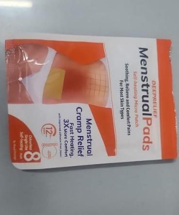 Menstruation Pain Relief Pads – Soothing Comfort for Cramps (8 Pcs)!