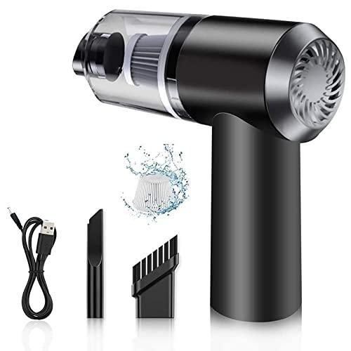 2-in-1 Handheld Vacuum Cleaner &amp; Air Duster – Powerful &amp; Wireless Cleaning! 🚗🏠