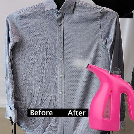 Fast Heat-Up Portable Handheld Garment & Facial Steamer – Effortless Steaming, Anytime!