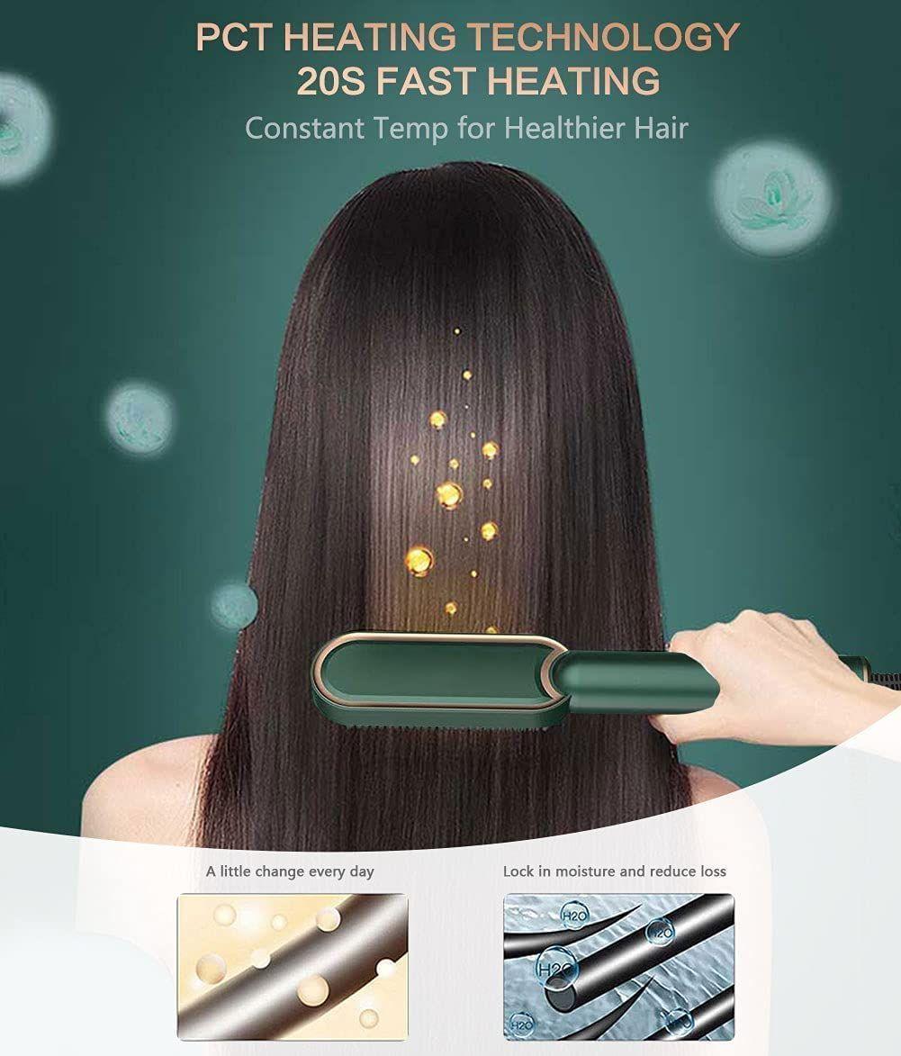 Hair Straightener Comb – Quick, Effortless Styling for Men & Women!