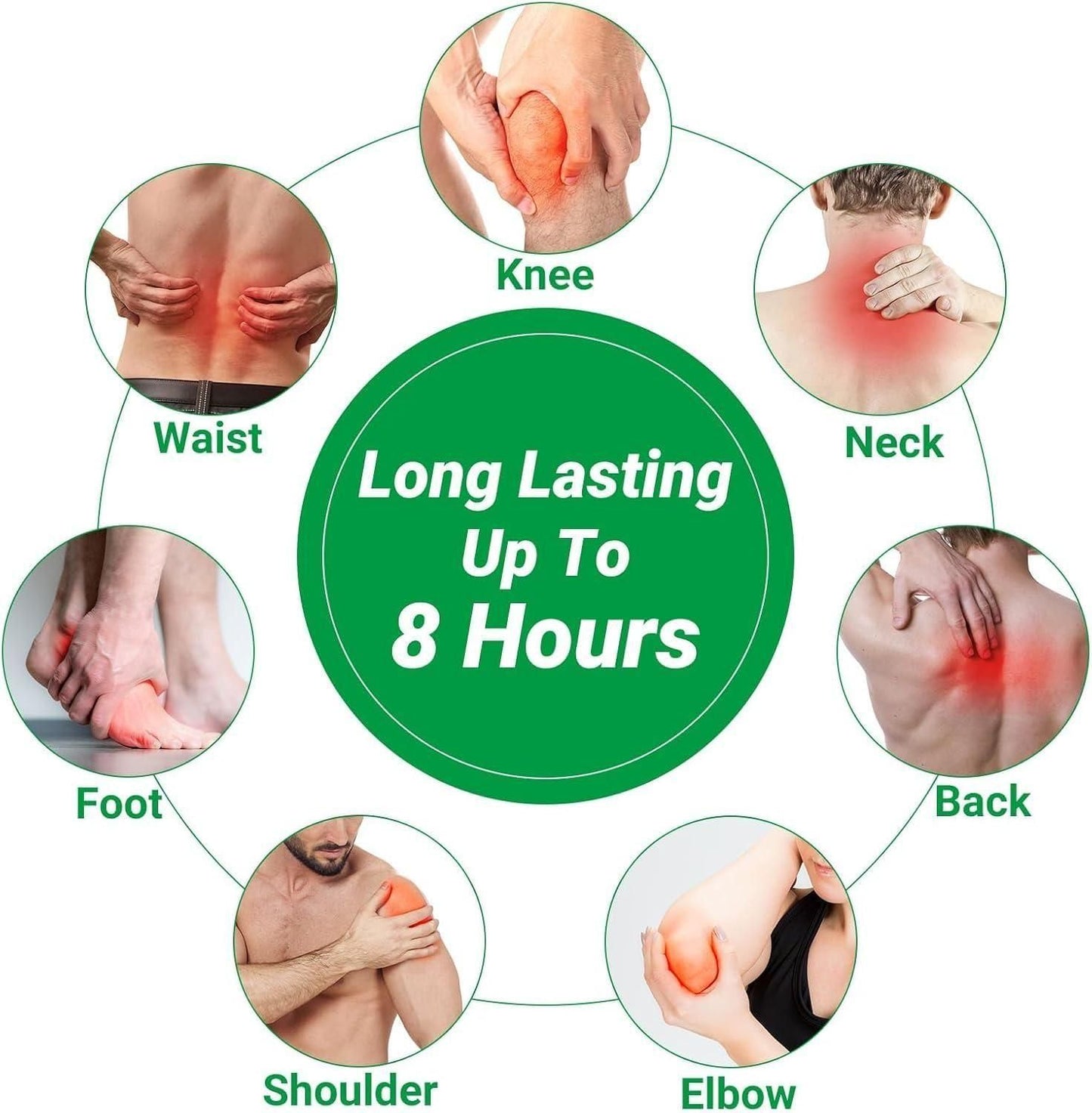Knee Patches – Advanced Pain Relief Therapy (Pack of 10, 20, 30)