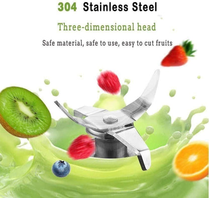 Portable Electric 6-Blade USB Juicer – Fresh Blends, Anytime, Anywhere!