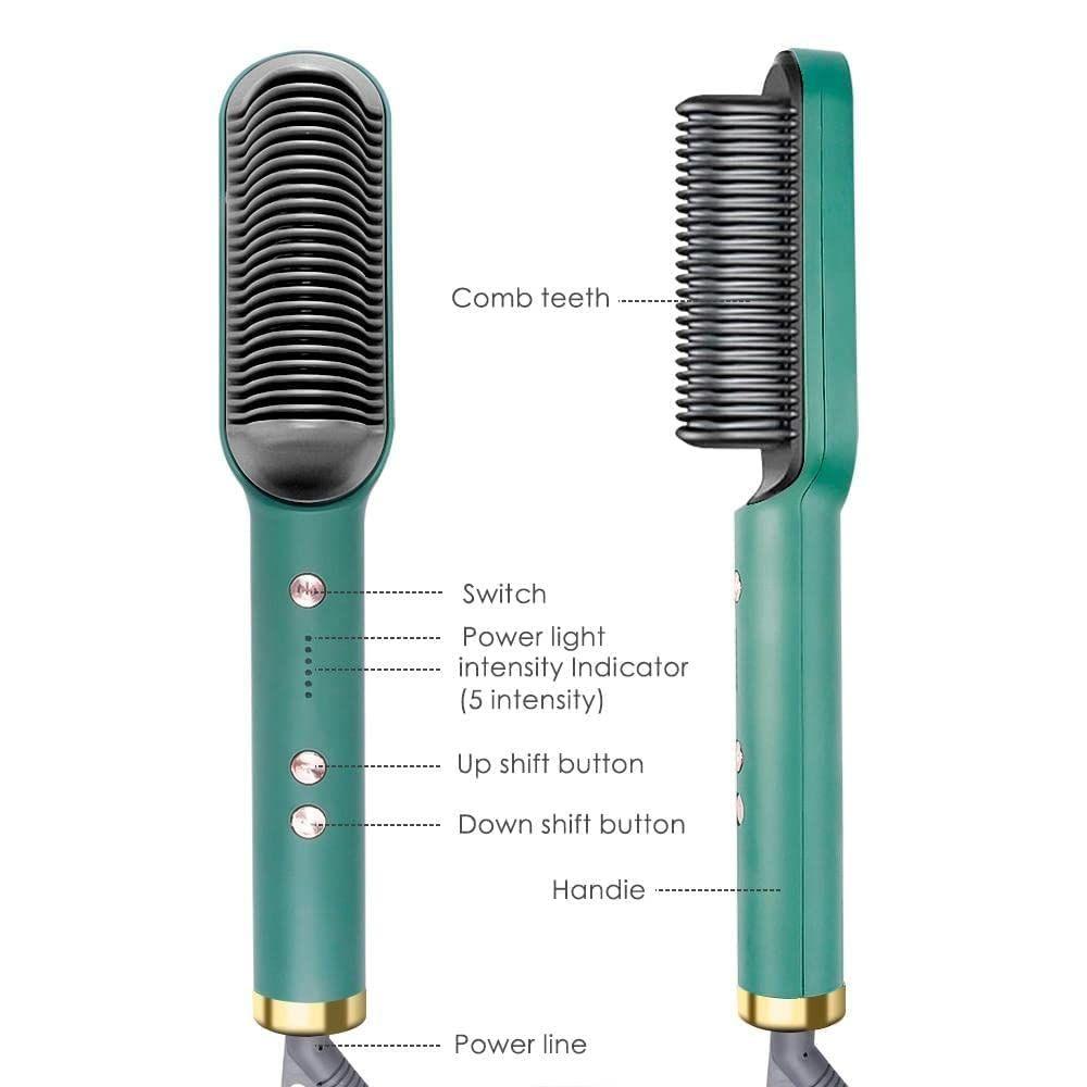 Hair Straightener Comb – Quick, Effortless Styling for Men & Women!