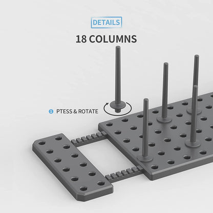 Expandable Pegboard Drawer Organizer – Smart, Stylish & Space-Saving!