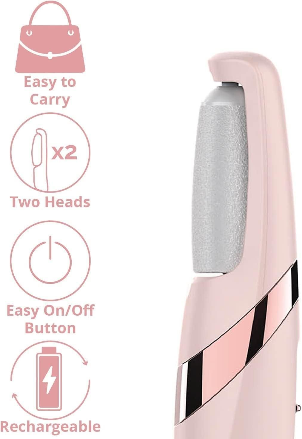 Electronic Cordless Pedicure Callus Remover – Smooth, Soft Feet Effortlessly!
