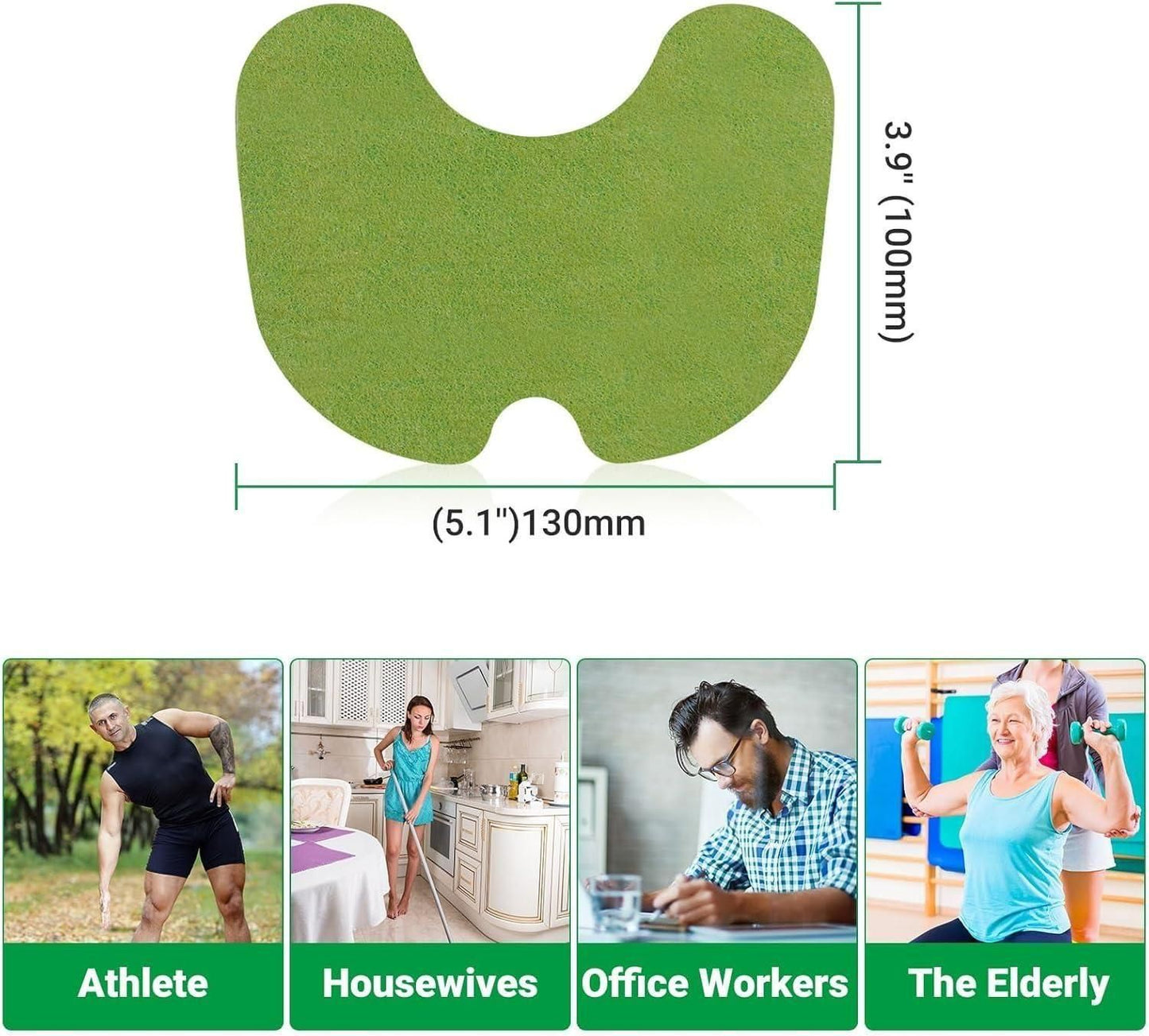Knee Patches – Advanced Pain Relief Therapy (Pack of 10, 20, 30)