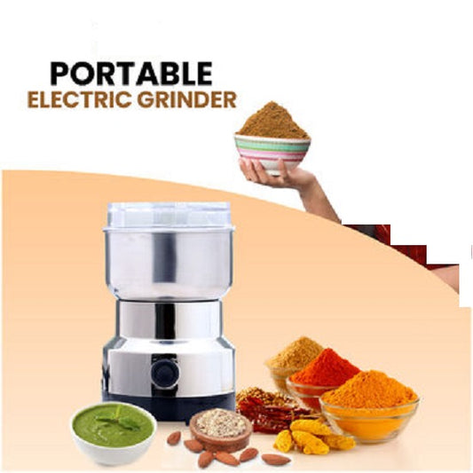 Portable Electric Grinder – Fresh Spices, Anywhere, Anytime!
