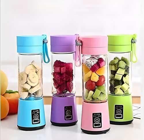 Portable Electric 6-Blade USB Juicer – Fresh Blends, Anytime, Anywhere!